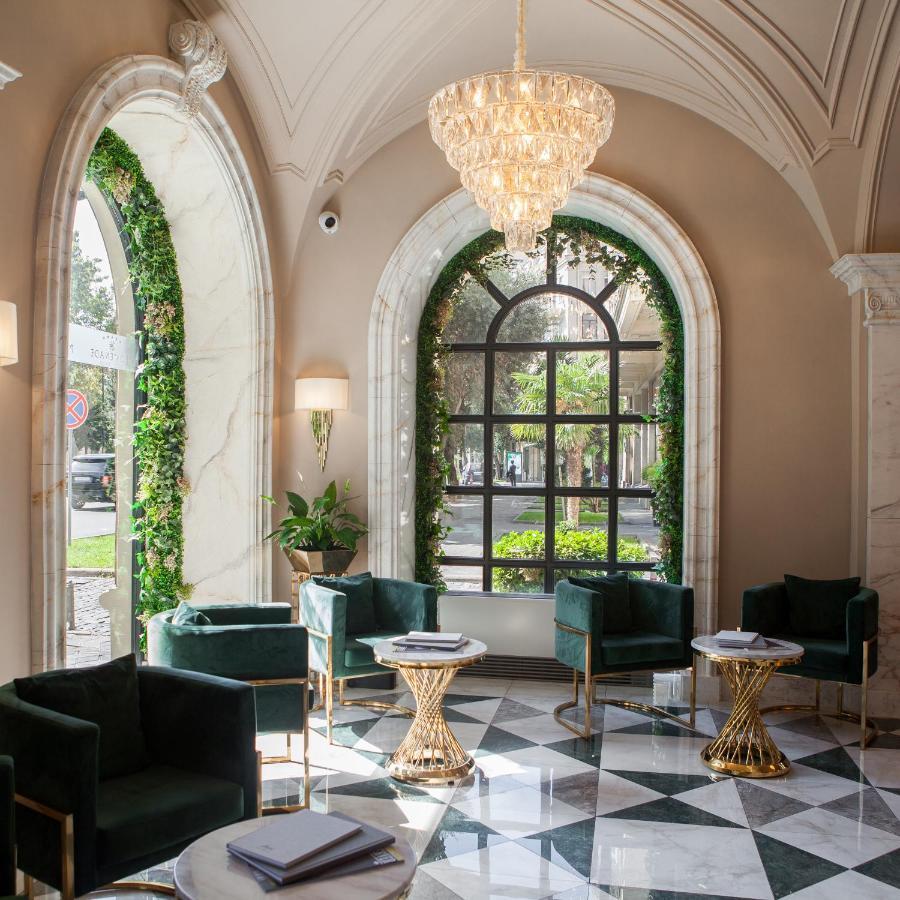 Promenade Hotel Baku Bagian luar foto Lobby